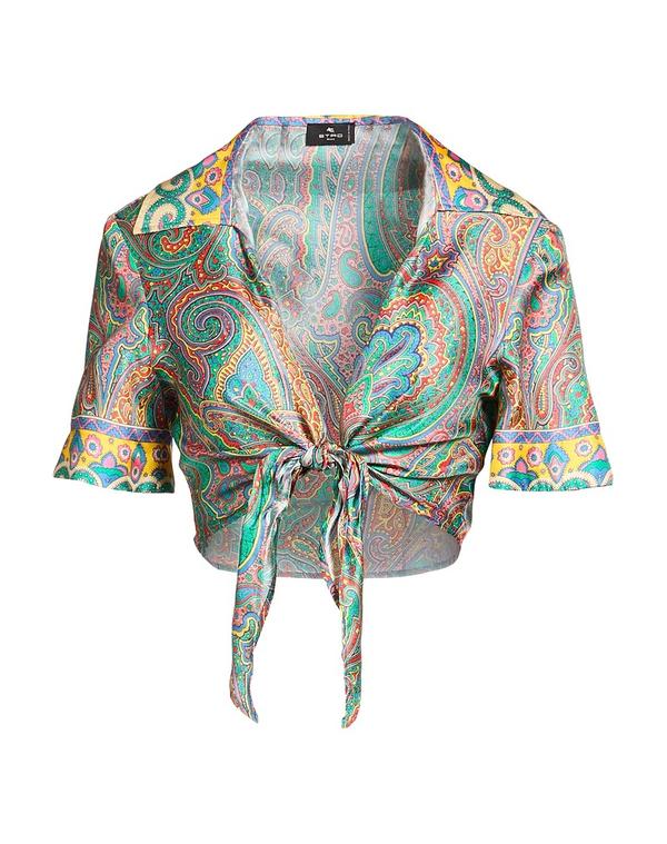 エトロ レディース トップス プルオーバー ETRO Green 緑であること
