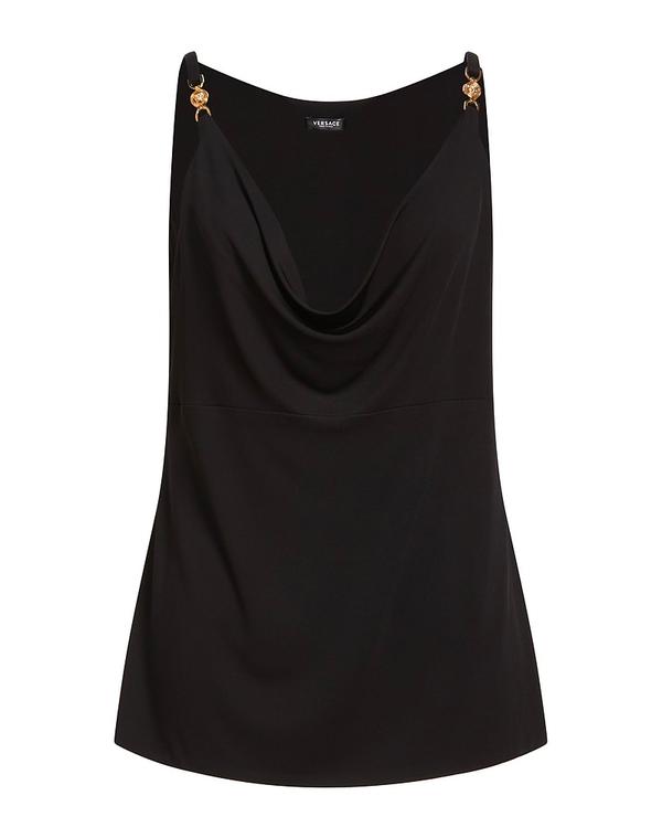 ヴェルサーチ レディース トップス プルオーバー VERSACE Black 黒いこと