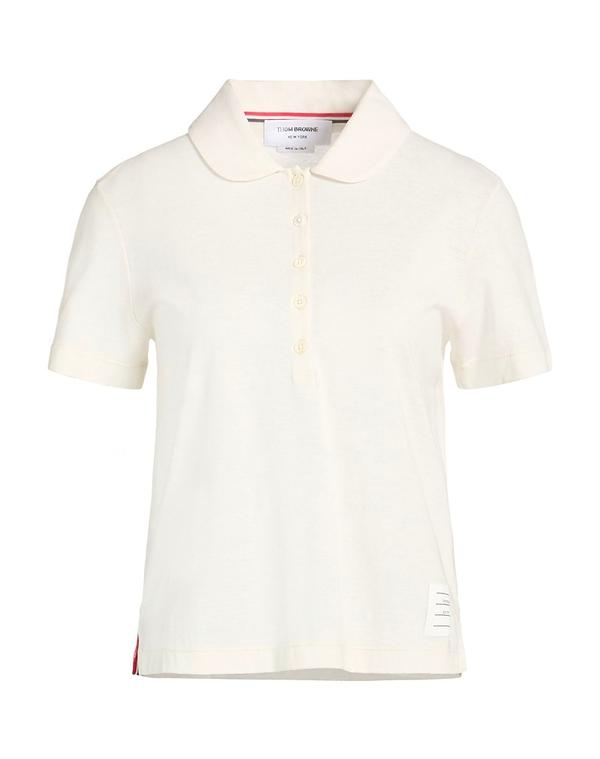 トム赤銅色 レディース トップス スポーツシャツ THOM BROWNE White 白いこと