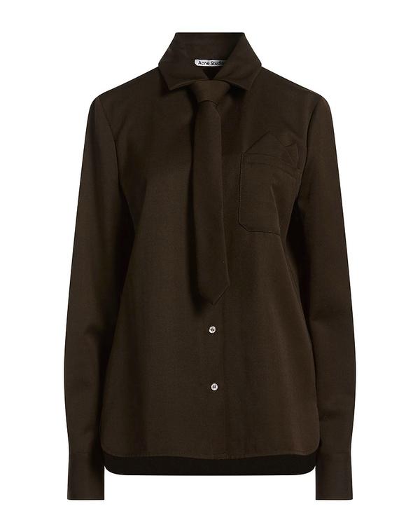 アクネ ストゥディオズ レディース トップス プルオーバー ACNE STUDIOS \u0026 Dark Brown 赤銅色
