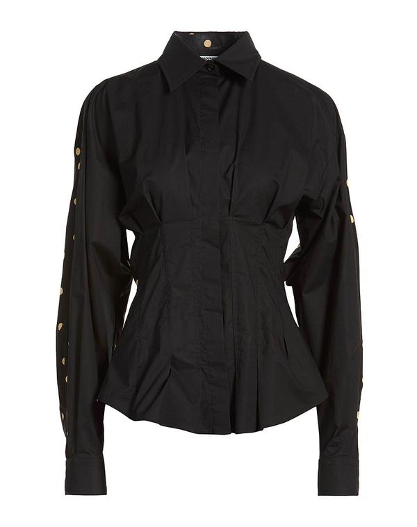 モスキーノ レディース トップス シャツ MOSCHINO & Black ブラック｜ReVida 店