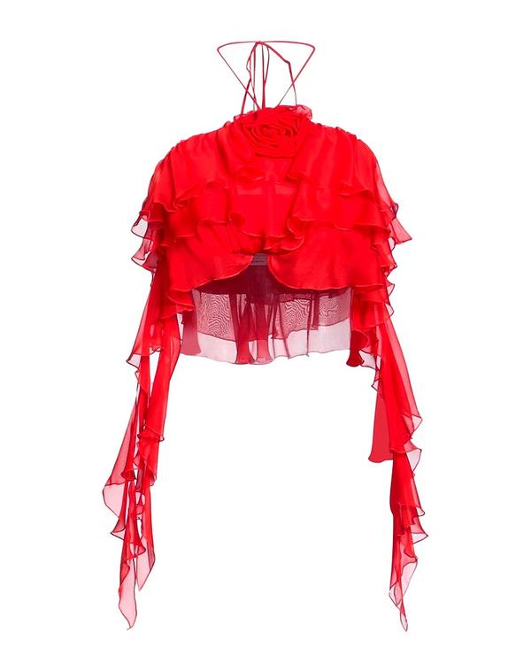 ブルマリン レディース トップス プルオーバー BLUMARINE Red 赤いこと