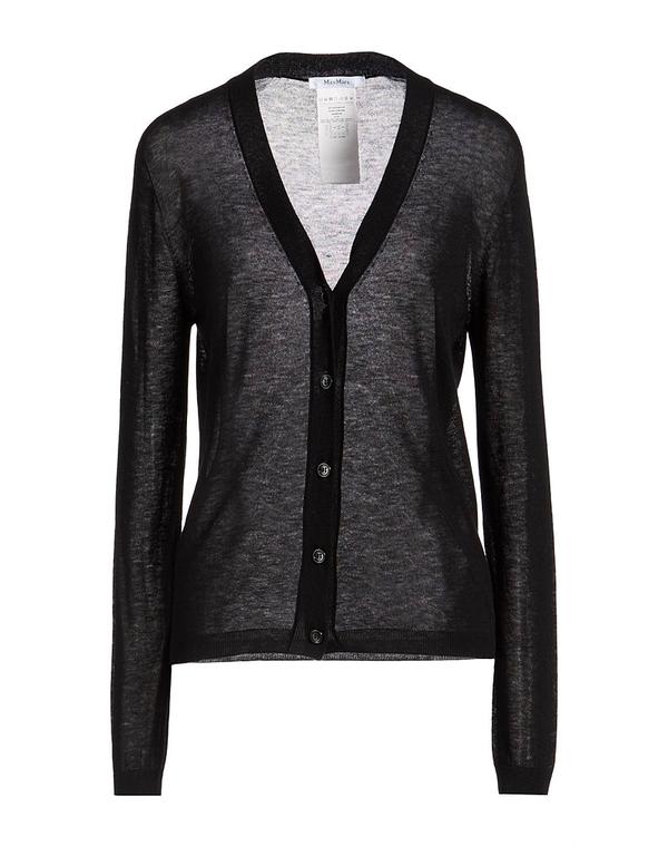 マックスマーラ レディース アウター ジレー MAX MARA Black 黒いこと