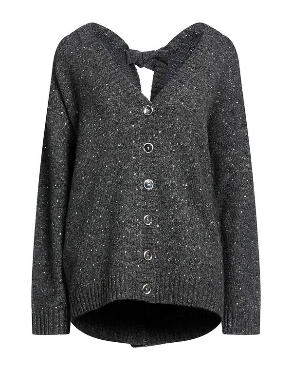 ピンコ レディース アウター ジレー PINKO Charcoal 濃灰色