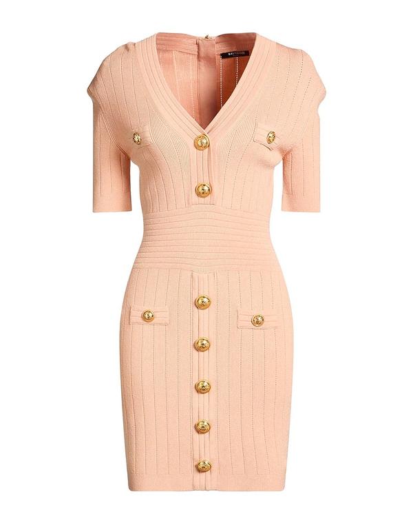 バルマン レディース トップス ワンピース チューブドレス BALMAIN Pale Pink ピンク｜ReVida 店 229,900円