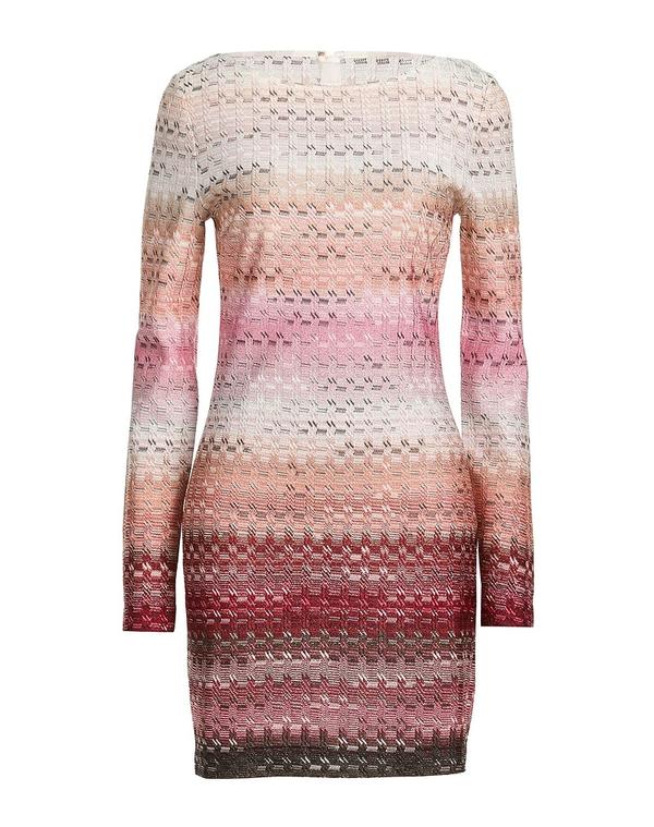 ミッソーニ レディース トップス 衣裳 熱電子管御召しもの MISSONI Light Pink サクラ色