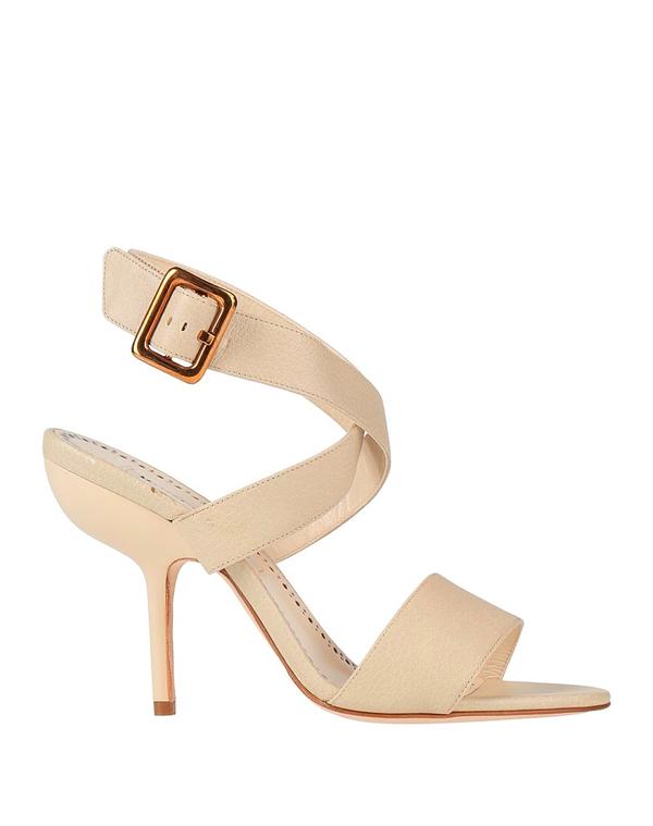 マノロ ブラニク レディース シューズ サンダル MANOLO BLAHNIK Off White 象牙色