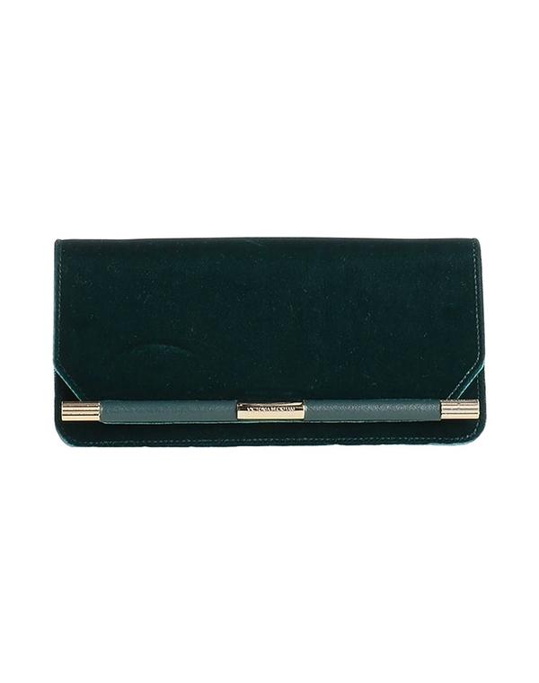 ヴィクトリア ベッカム レディース 御徒面子 VICTORIA BECKHAM Dark Green 緑であること