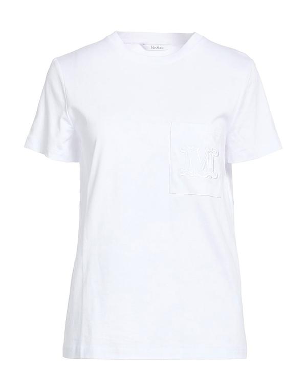 マックスマーラ レディース トップス ティーシャツ MAX MARA White 白いこと