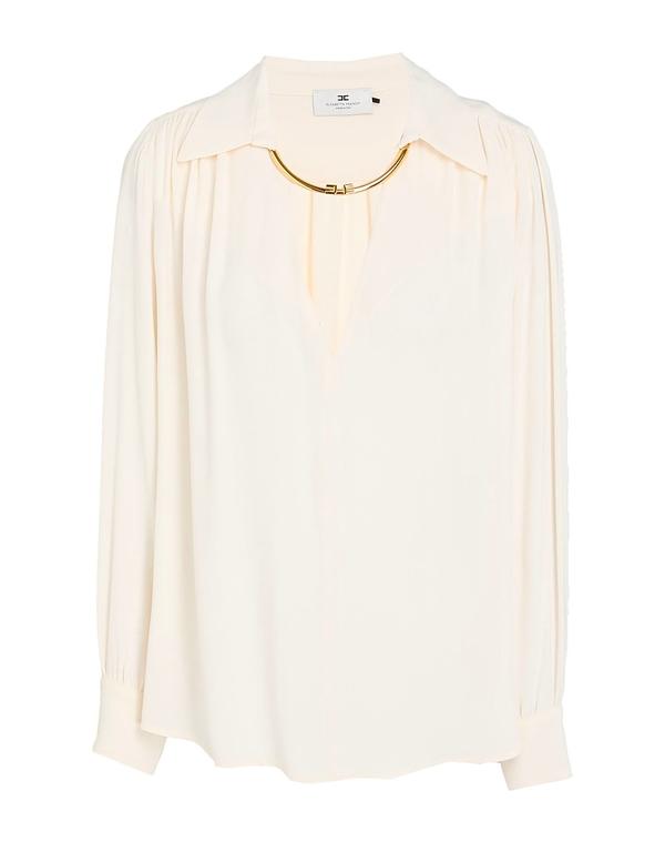 エリザベッタフランキ レディース トップス プルオーバー ELISABETTA FRANCHI Off White 象牙色