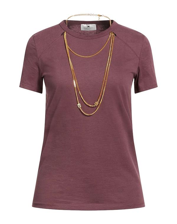 エリザベッタフランキ レディース トップス プルオーバー ELISABETTA FRANCHI Plum 酸桃