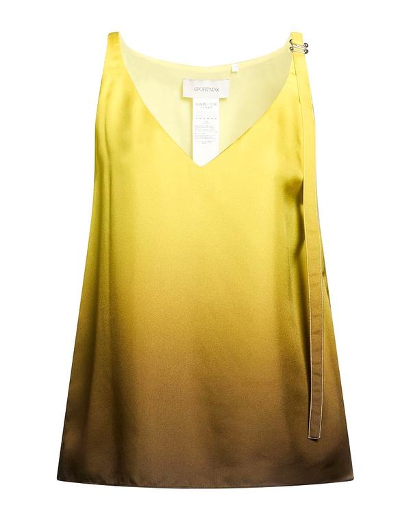 運動競技マックス レディース トップス プルオーバー SPORTMAX Mustard 洋芥子