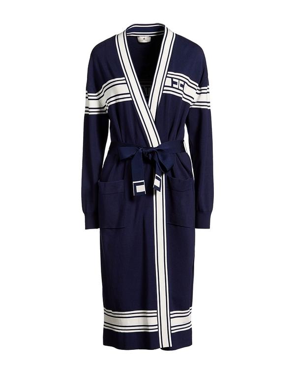 エリザベッタフランキ レディース アウター ジレー ELISABETTA FRANCHI Navy 米国海軍
