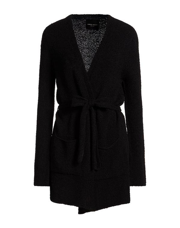 ロベルトコリーナ レディース アウター ジレー ROBERTO COLLINA Black 黒いこと