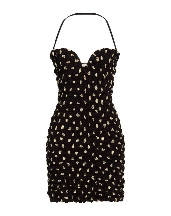 ナヌシュカ レディース トップス 衣裳 熱電子管御召しもの NANUSHKA Black 黒いこと