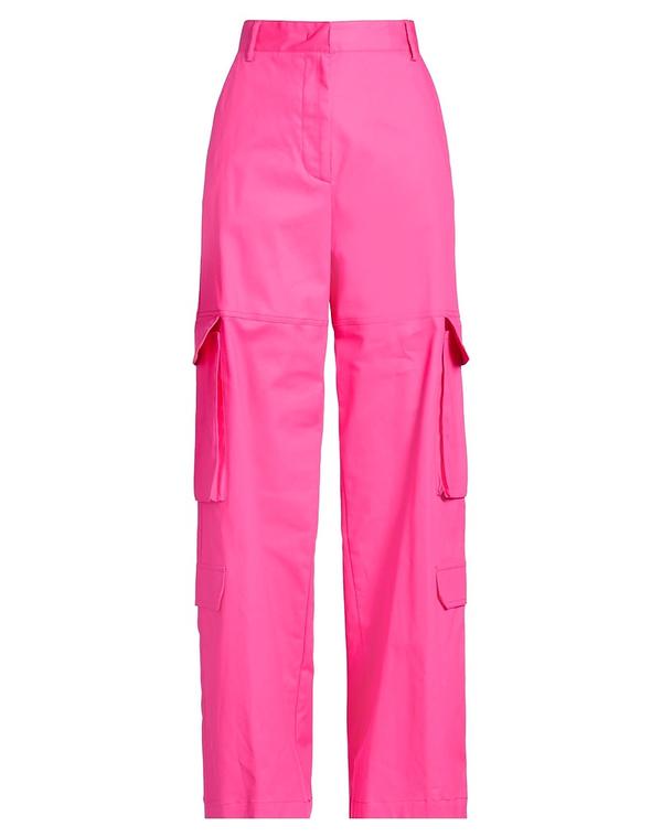 マニュエル リッツ レディース ボトムス 心地よいズボン下 カーゴパンツ MANUEL RITZ Fuchsia フューシャ
