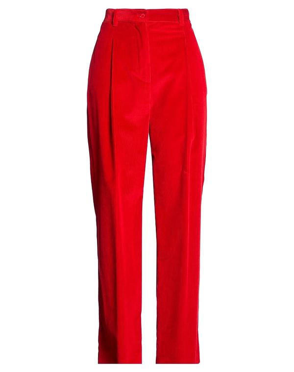 土日 マックスマーラ レディース ボトムス 心地好いズボン下 WEEKEND MAX MARA Red 赤いこと