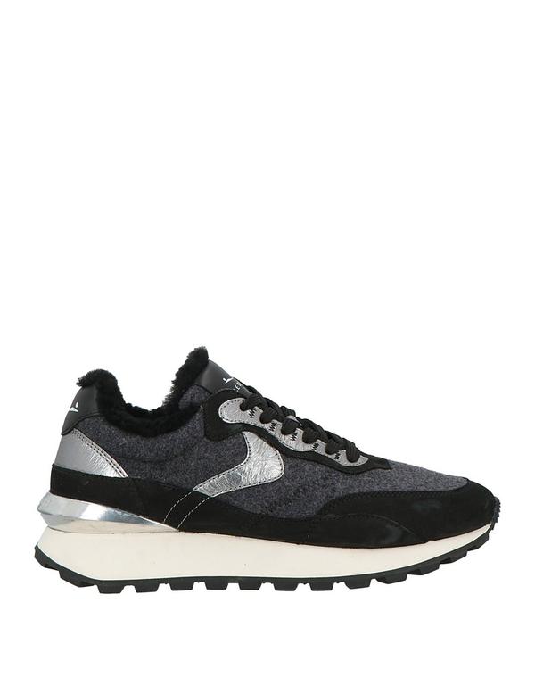 ボイルブランシェ レディース シューズ スニーカー VOILE BLANCHE Black 黒いこと
