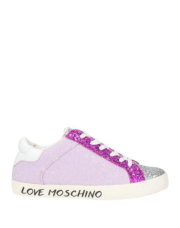 優しいこと モスキーノ レディース シューズ スニーカー LOVE MOSCHINO Silver しろがね色