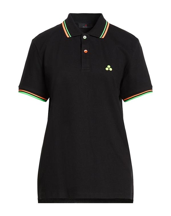 ピューテリー レディース トップス スポーツシャツ PEUTEREY Black 黒いこと