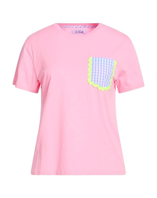 エムシーツーセイントバース レディース トップス ティーシャツ MC2 SAINT BARTH Pink サクラ色