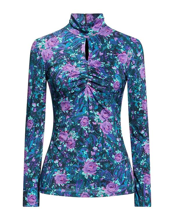 リュージョー レディース トップス ティーシャツ LIU JO Purple パープル