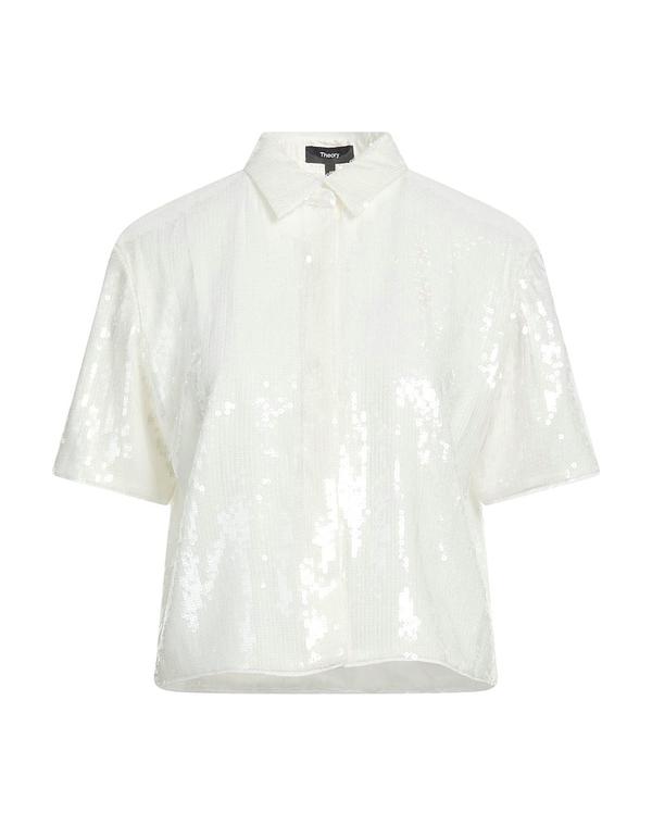 行動論理 レディース トップス プルオーバー THEORY White 白いこと