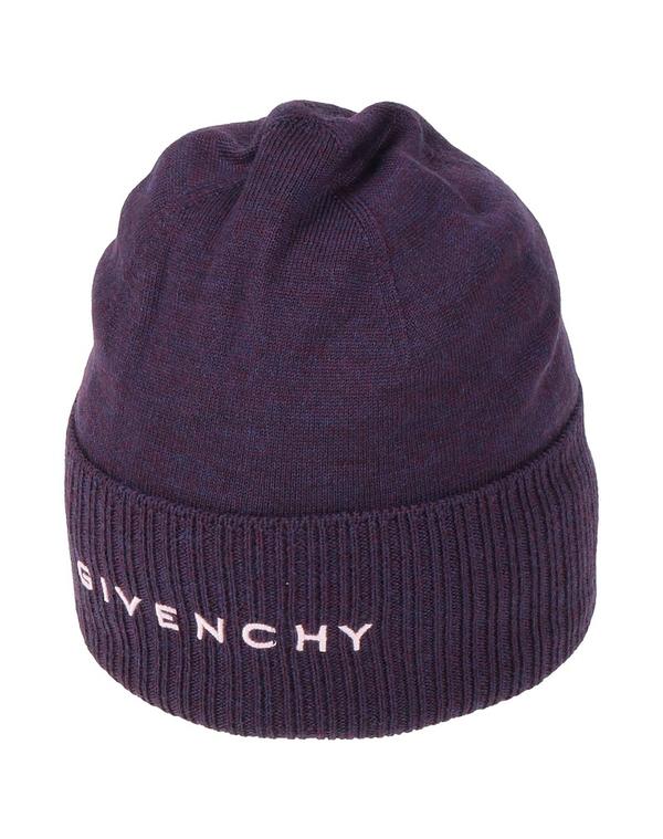 ジバンシー レディース 付属物 鳥打ち帽 GIVENCHY Purple パープル