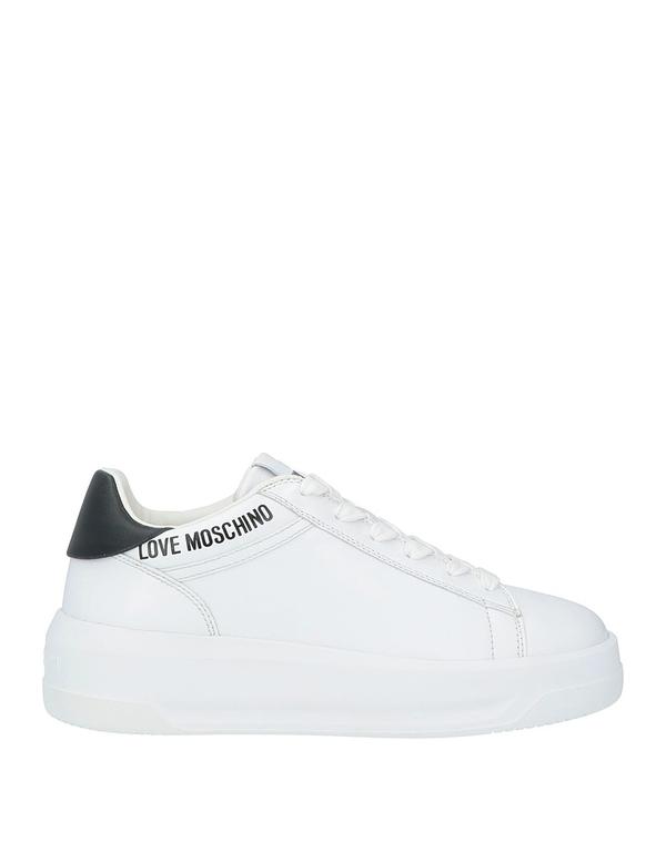 優しいこと モスキーノ レディース シューズ スニーカー LOVE MOSCHINO White 白いこと