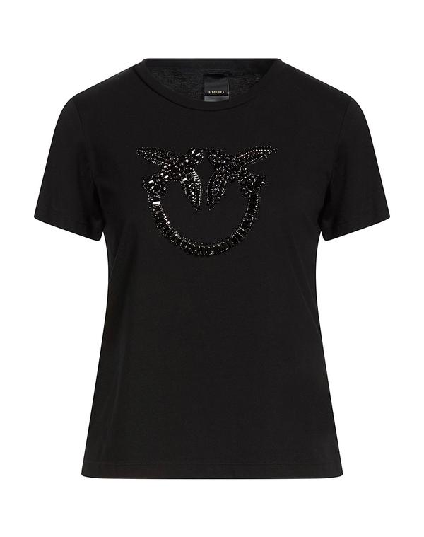 ピンコ レディース トップス ティーシャツ PINKO Black 黒いこと