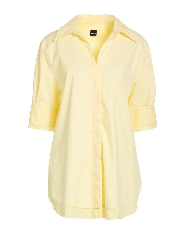 主任者 レディース トップス プルオーバー BOSS \u0026 Pastel Yellow 黄色