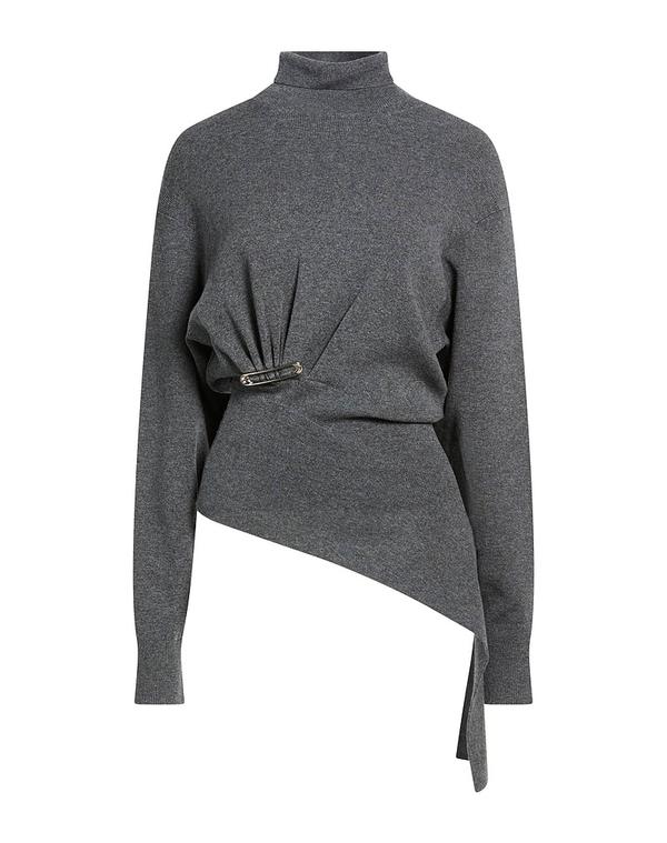 ランバン レディース アウター ニット・セータートルネック LANVIN Gray 薄墨色