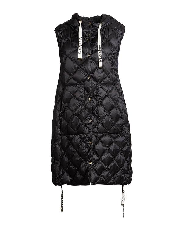 マックスマーラ レディース アウター 上衣・上衣 パファージャケット MAX MARA Black 黒いこと
