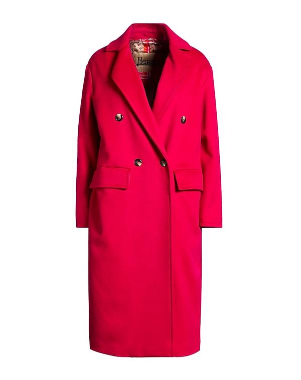 地獄ノ レディース アウター 厚地の外套 HERNO Magenta マゼンタ