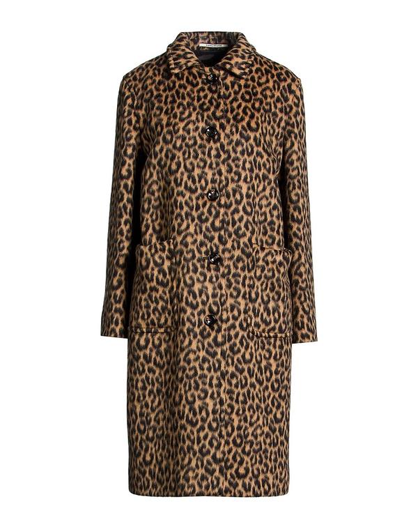 タリアトーレディース アウター 厚地の外套 TAGLIATORE Brown 赤銅色