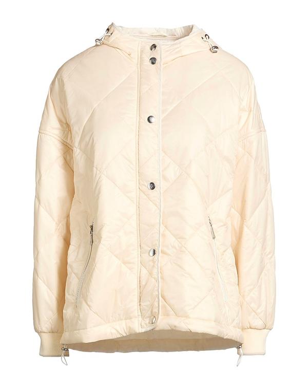 イレブンティ レディース アウター 上衣・上衣 パファージャケット ELEVENTY Off White 象牙色