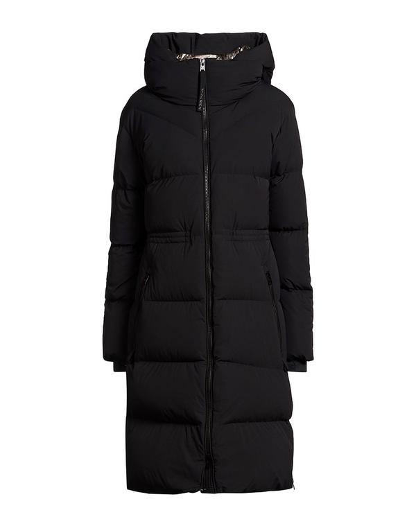 羊毛 金持ち レディース アウター 上衣・上衣 パファージャケット WOOLRICH Black 黒いこと