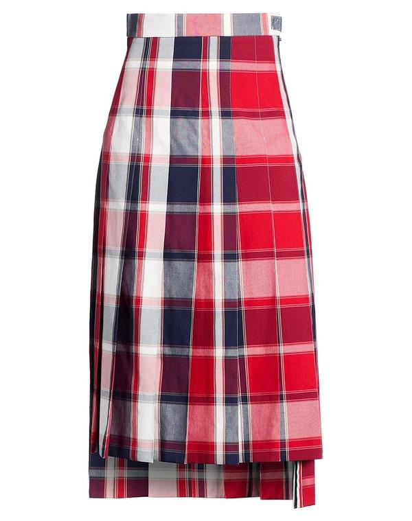 トム赤銅色 レディース 下つ方スコート THOM BROWNE Red 赤いこと