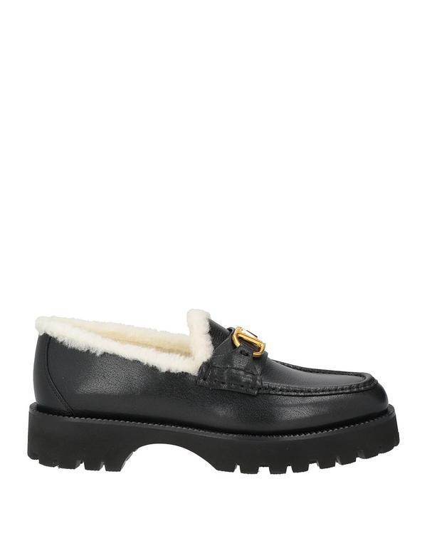 ヴァレンティノ レディース シューズ スリッポン・ローファー モカシン VALENTINO GARAVANI Black 黒いこと