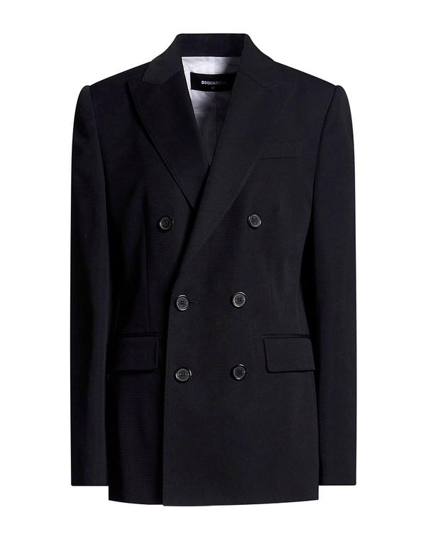 ディースクエアード レディース アウター 上衣・上衣 テーラードジャケット DSQUARED2 Black 黒いこと