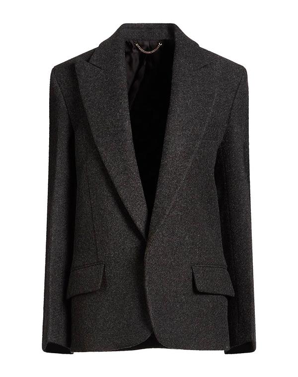 ヴィクトリア ベッカム レディース アウター 上衣・上衣 テーラードジャケット VICTORIA BECKHAM Charcoal 濃灰色