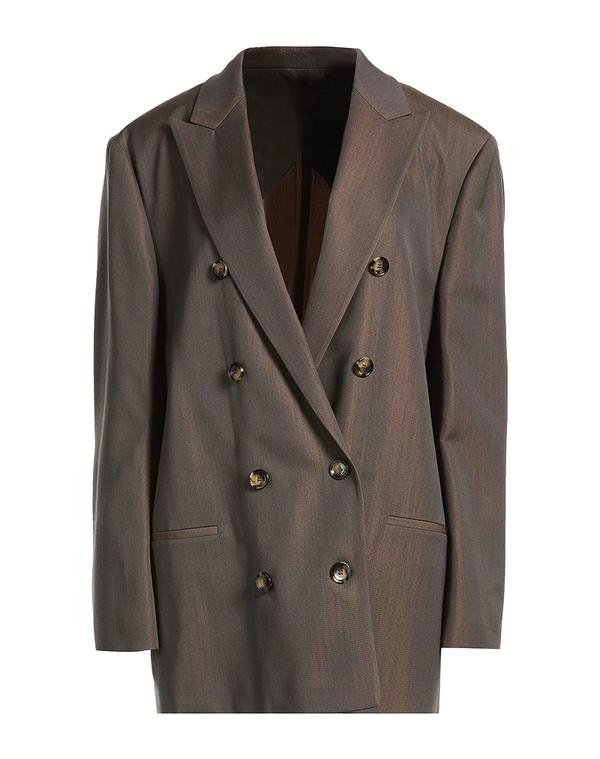 アルベルタ フェレッティ レディース アウター 上衣・上衣 テーラードジャケット ALBERTA FERRETTI Gray 薄墨色