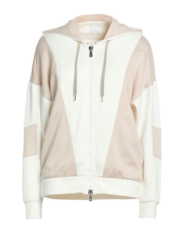 イレブンティ レディース アウター パーカー・スウェット ELEVENTY White 白いこと