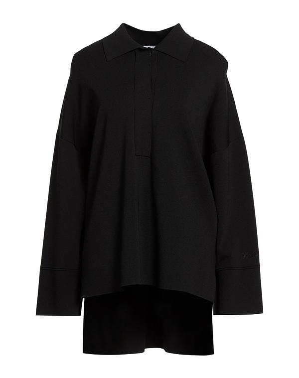 マックスマーラ レディース トップス プルオーバー ティーシャツ MAX MARA Black 黒いこと
