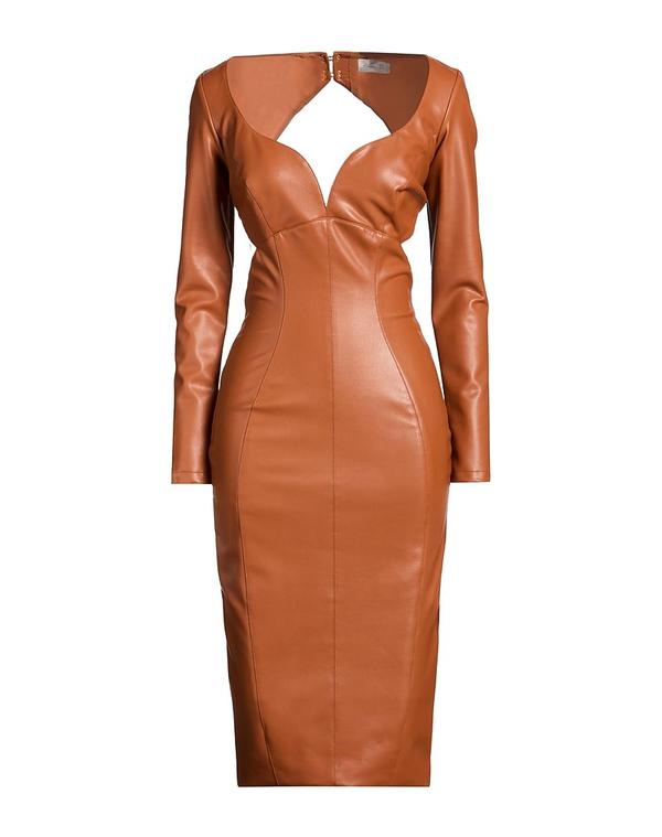 エリザベッタフランキ レディース トップス 衣装 熱電子管お召しもの ELISABETTA FRANCHI Light Brown 赤銅色