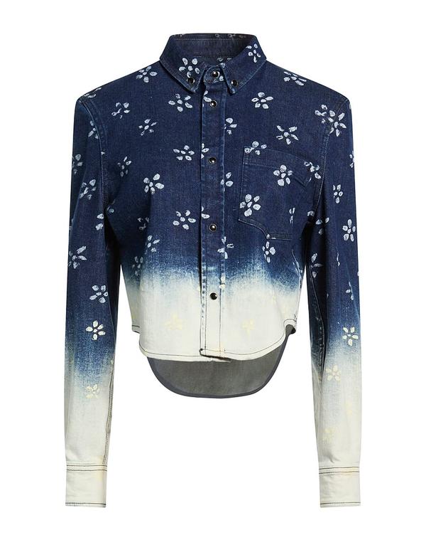 マルニ レディース アウター 上衣・上衣 ジーンズ上衣 MARNI Blue 青色
