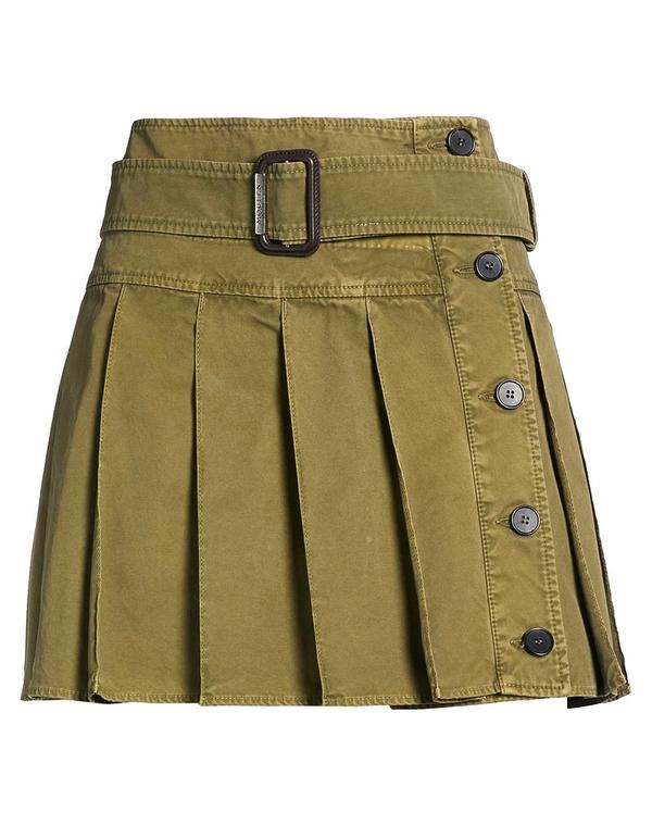 マックイーン レディース 下つ方スコート MCQUEEN Khaki カーキ