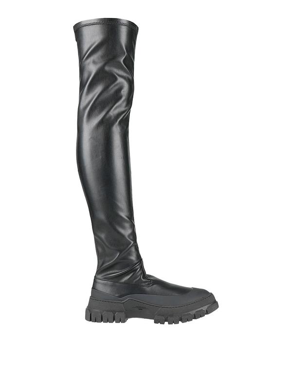 土日 マックスマーラ レディース シューズ ブーツ・レインブーツ WEEKEND MAX MARA Black 黒いこと