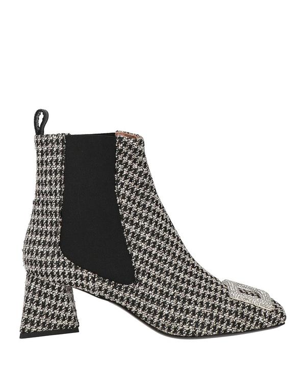 ポリーニ レディース シューズ ブーツ・レインブーツ 遊撃手ブーツ POLLINI Black 黒いこと