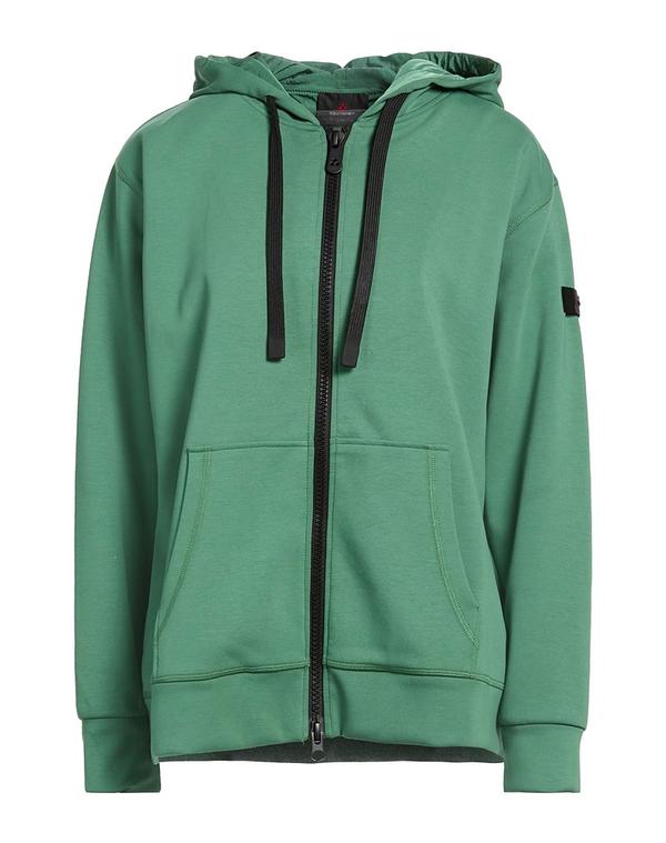 ピューテリー レディース アウター パーカー・スウェット PEUTEREY Green 緑であること